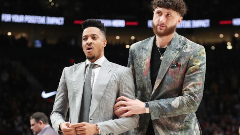 C.J. McCollum and Jusuf Nurkic Take Steps Toward Returning After All-Star Break